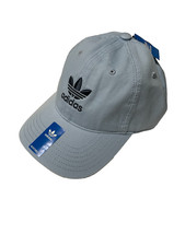 adidas Originals Trefoil Hat Mens Adjustable Relaxed Strap Back Cotton Cap Blue