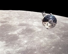 APOLLO 15 COMMAND SERVICE MODULE MOON PHOTOGRAPH PHOTO PRINT