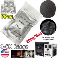 5Pc Indoor/Outdoor Cold Spark Machine Ti Powder 200gBag 3-5M Range Stage Effect