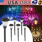 12 Pack Solar Garden Lights Outdoor Waterproof Stake LED Landscape Lamp Pathway
