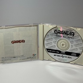 GRANDIA Digital Museum SEGA SATURN  CIB w/ Spine Card Japanese  Retro Game