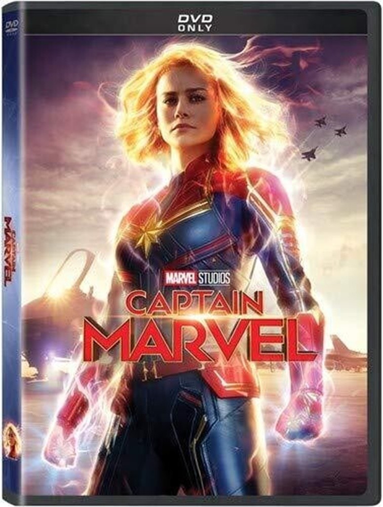 Marvel's BLACK WIDOW & CAPTAIN MARVEL 2 DVD Movie Set + Movie Tale