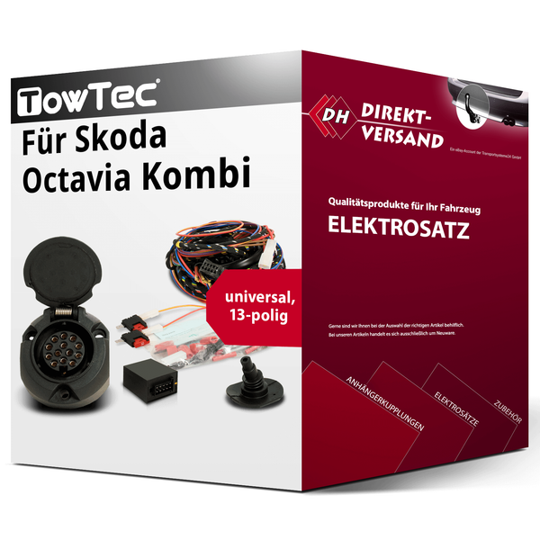 E-Satz 13Polig Universell für Skoda Octavia Kombi 02.2004-01.2013 Top-image