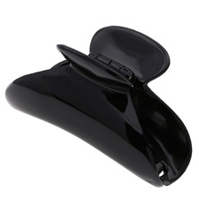 Paris MP2 French Hair Clip for Women, Small Girls Hair Claw Jaw. Black, Fashion
