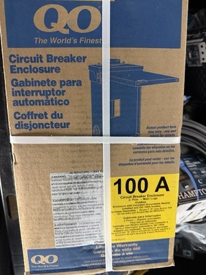 New In The Box 100 Amp Square DQO Disconnect Main Breaker Style