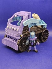 2016 Imaginext DC Super Friends Batman Mr. FREEZE SNOW CAT No Discs