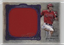 2013 Topps Five Star Jumbo Jersey Relic Purple /20 Josh Hamilton #FSJJR-JH 4f5