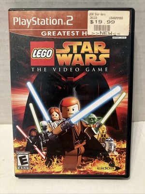 LEGO Star Wars: The Video Game (PlayStation 2, 2005) Disc Has Scratches Tested