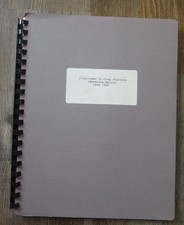 John Deere Production Log 2 Cylinder Hi Crop Tractors Waterloo Factory 1950-1960