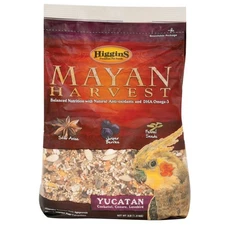 Mayan Harvest Yucatan Food Mix for Cockatiels, Lovebirds & Conures, 3 lbs.