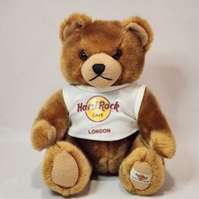 Vintage Hard Rock Cafe London Teddy Bear 2006 Herrington Collectible Plush 9"