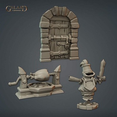 Scenery Pack | Thieves Guild | Fantasy Miniatur | Galaad Miniatures