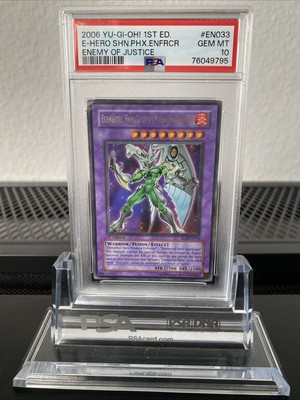 YuGiOh   GEM MINT PSA 10   | Elemental Hero Shining Phoenix Enforcer 2006 EOJ