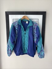 Rare Nike H40307USH Vintage Windbreaker Jacket Women's M/L Colorblock 90s Style