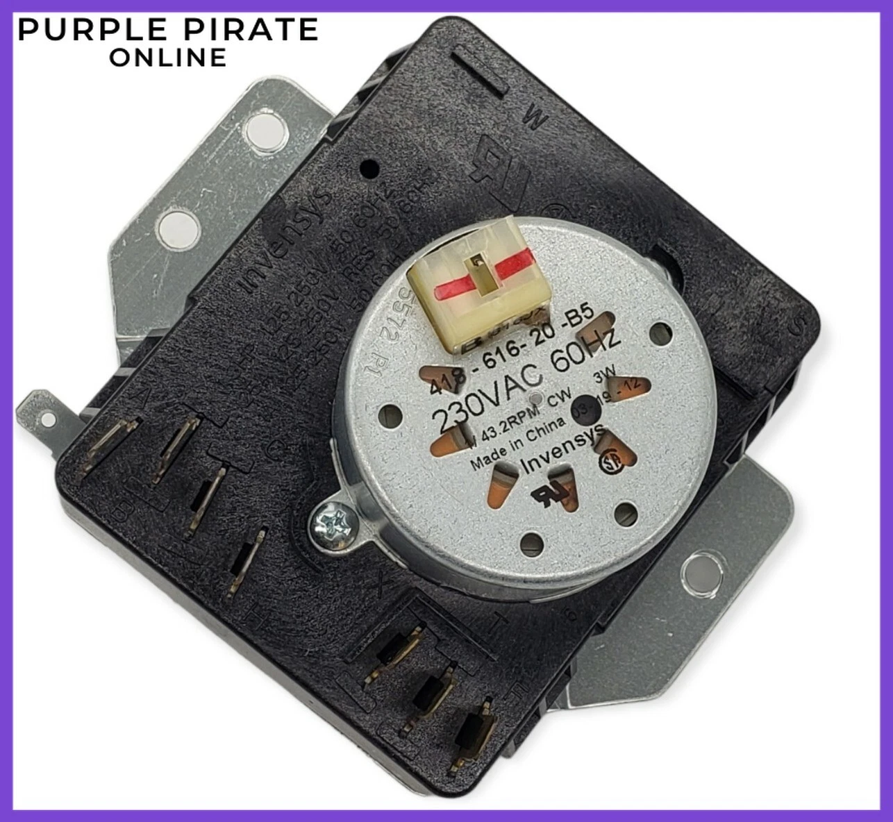 OEM Whirlpool Dryer Timer W10185976E 1-Year Guarantee ⭐Free Same Day Ship⭐