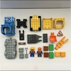 Lego Duplo Town Construction 10812 Dump Truck & Tracked Excavator Complete Set