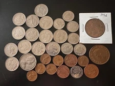 Australia and New Zealand Mixed Coin Lot Collection 