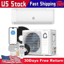 Efficient Mini Split Air Conditioner  Heater 12000 BTU 21 SEER2, 230V With Wifi