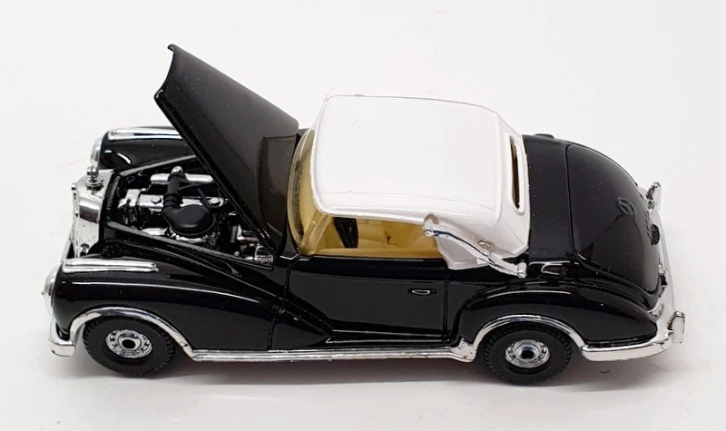 Corgi Appx 12cm Long Diecast C806 - 1956 Mercedes 300S - Black White Roof - Image 3 of 4