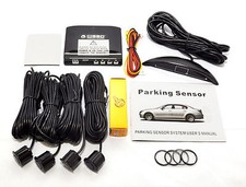 CISBO Front Parking 4 Sensor Audio Buzzer Alarm LED Display Kit