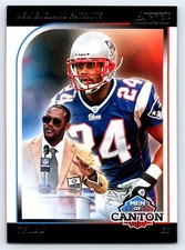 2024 Panini Score Football Insert Men Canton 19 Ty Law Patriots