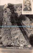 R250950 Burrington Combe Rock of Ages August M Toplady Postcard