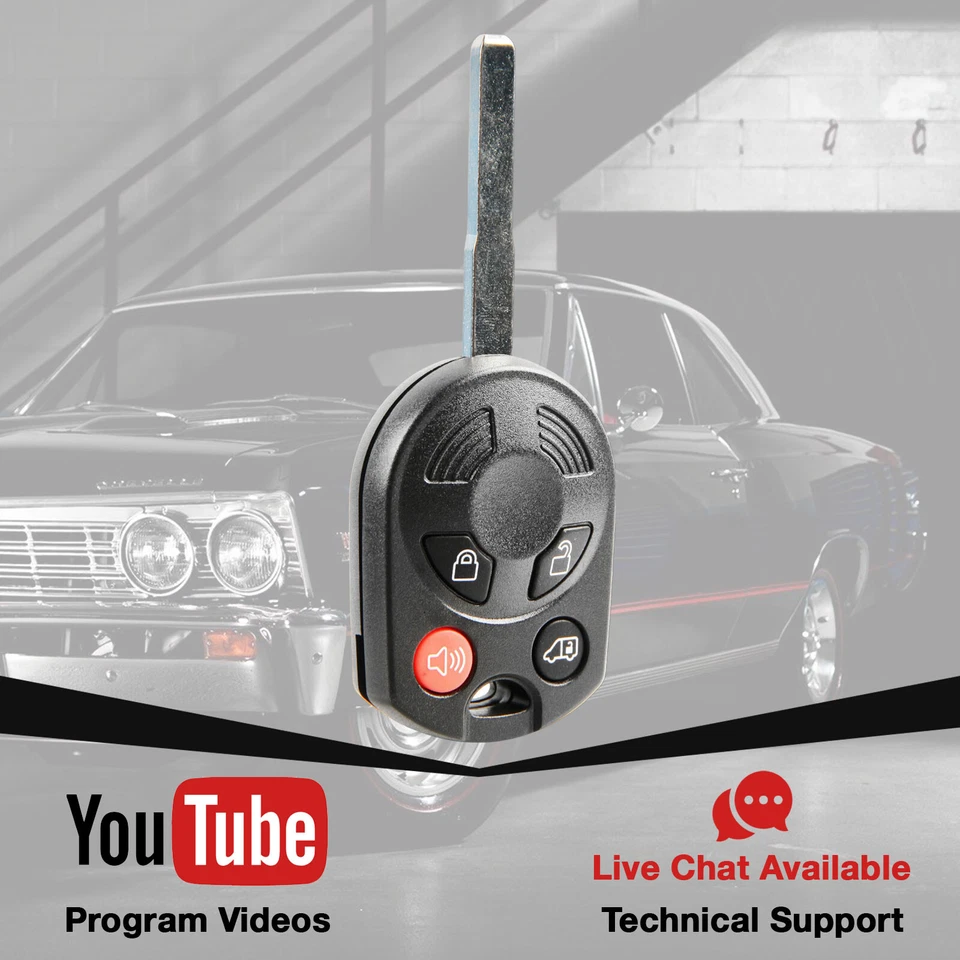 2 Keyless Entry Car Fob for 2007 2008 2009 2010 2011 Mazda Tribute OUCD6000022 Foto 3 de 4