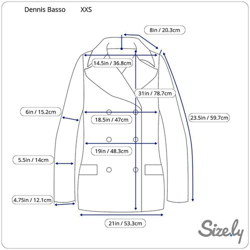 Dennis Basso Women’s Leather A-line Trench Coat XXS Black Jacket Button Up Lined - Picture 12 of 12