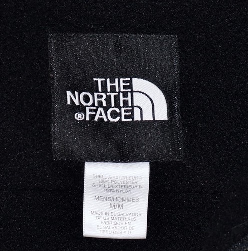 Vintage Men's THE NORTH FACE Black Fleece & Soft Shell Zip-Up Vest MEDIUM - Picture 6 of 7