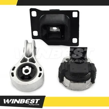 3x Engine Motor Transmission Torque Mount Kit Fit 2008-2011 Ford Focus 2.0L New