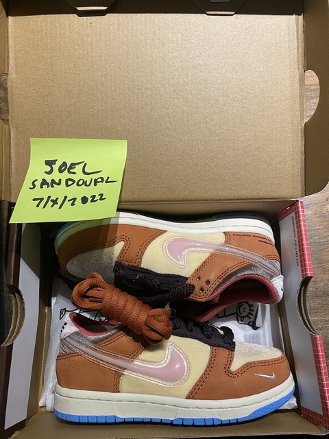 Social Status x Nike Lunch Chocolate Milk Dunk (PS) Size 3Y DM3349-700 for sale online | eBay