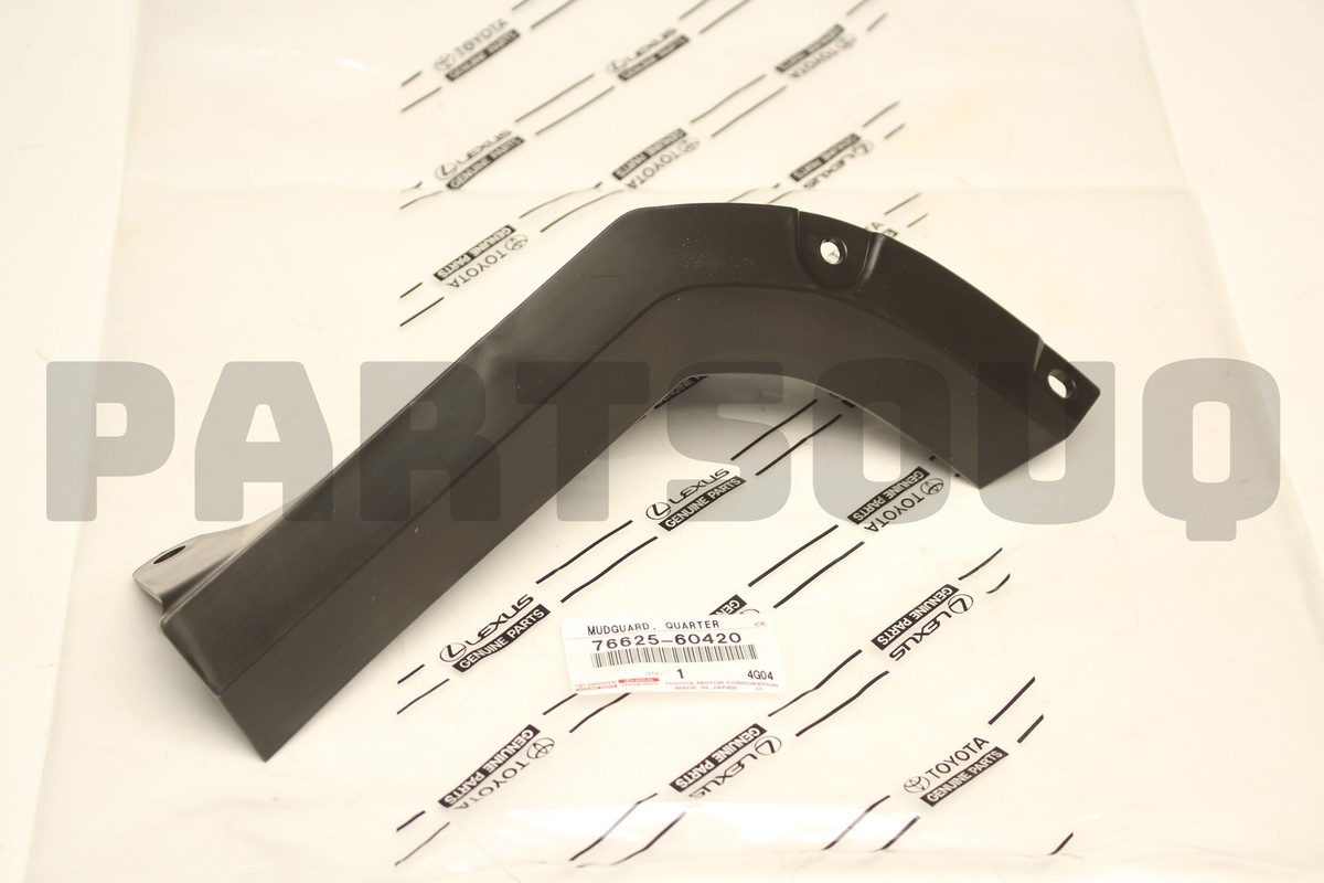 7662560420 Genuine Toyota MUDGUARD, QUARTER 76625-60420 | eBay
