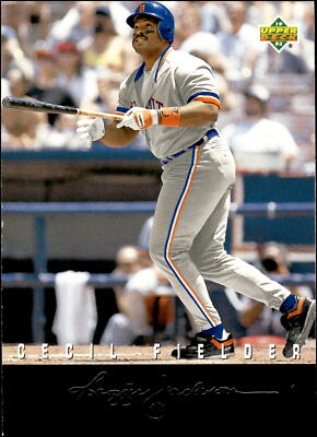 1993 Upper Deck #R9 Cecil Fielder Reggie Jackson's Clutch Performers Tigers
