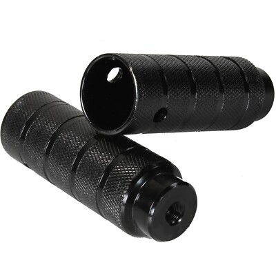 BMX Axle Peg Pegs Achsverlängerung Fußraster 2 Stück 10 mm Gewinde 3/8'' Schwarz 