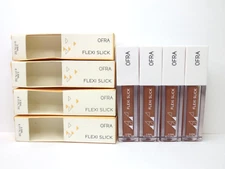 OFRA FLEXI SLICK LIQUID LIPSTICK FUZZY 0.11 OZ *LOT OF 4* BOXED