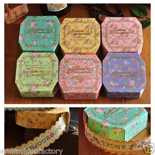 6 Roll Countryside Washi Paper Decorative Sticky Paper Masking self Adhesive
