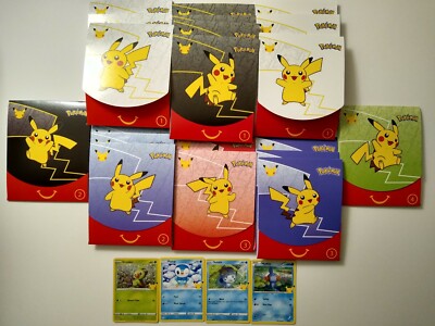 McDonald’s Pokémon Promo Card Pack 20set McDonald's 2020 Pokemon 25th Anniversary Pack Promo Sealed