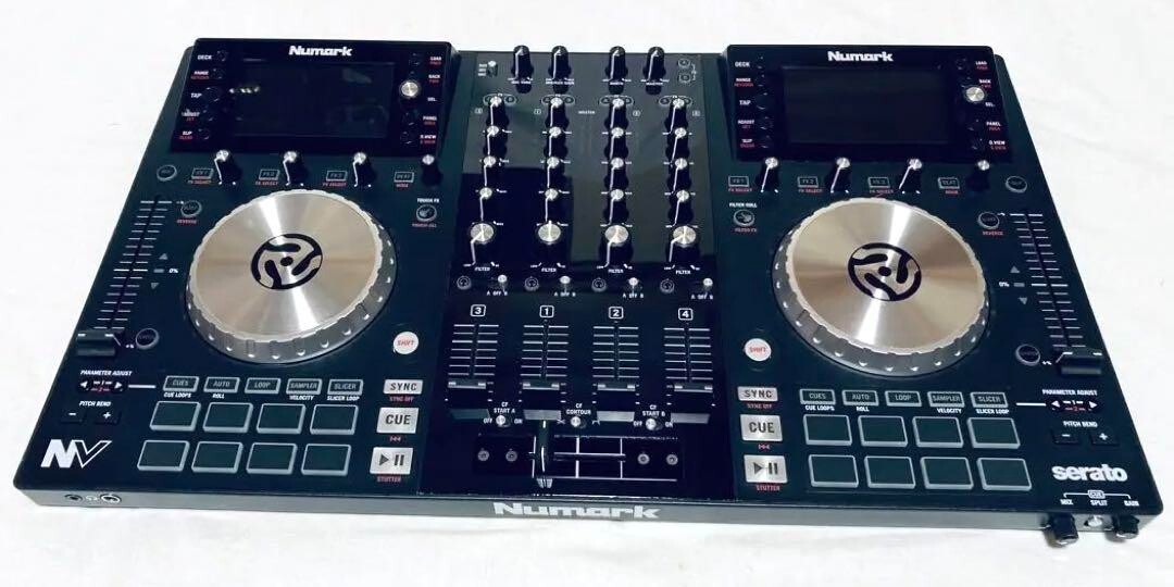 Numark NV 4 Deck Dual Display DJ Controller Black Very Good | eBay