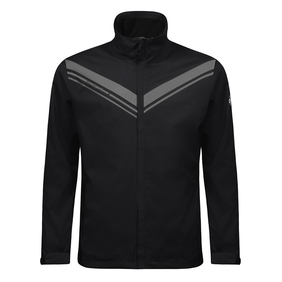 Спортивная одежда Cross M Cloud Jacket Черная куртка для гольфа Дождевик мужская 32690₽