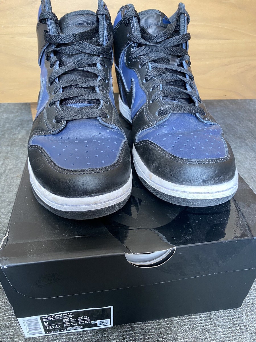 Nike x Fragment Design Dunk Hi Tokyo 2021 Midnight Navy