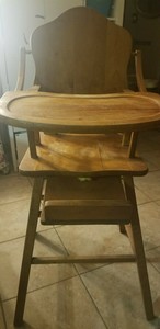 vintage baby chair