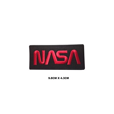 NASA Logo Bügelbild/Aufnähen Patch gestickte Applikation für Kleidung