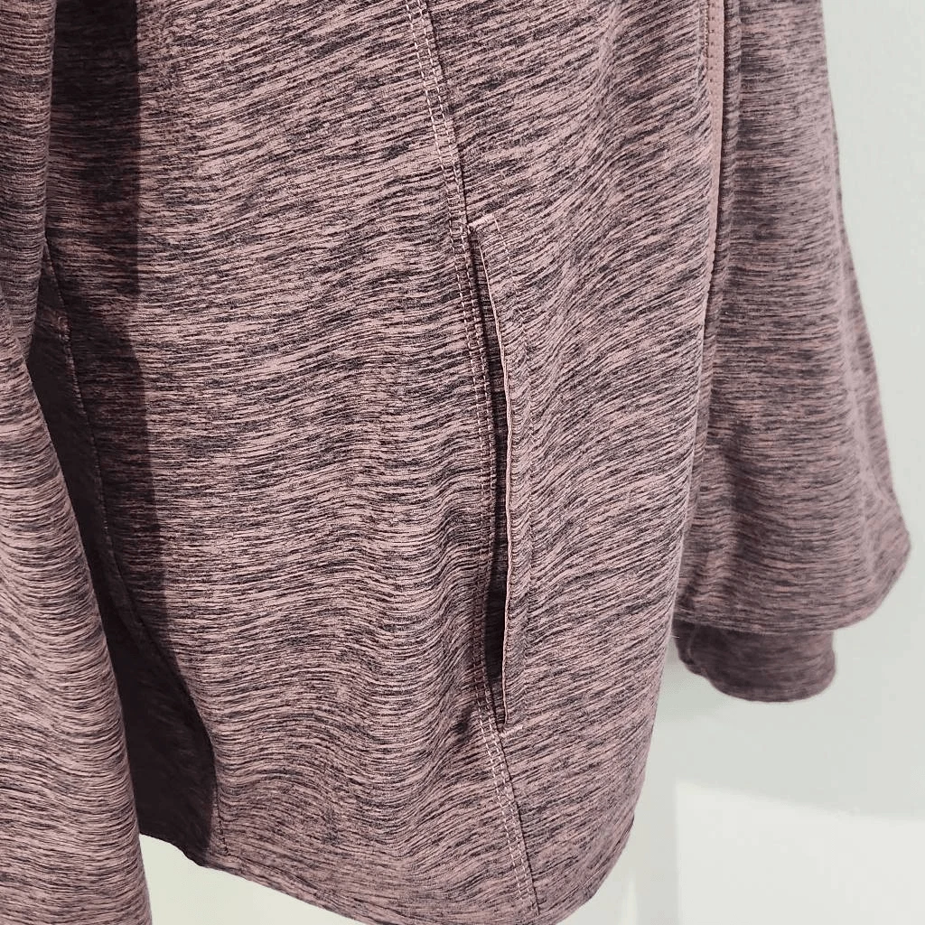 yogalicious zip-front athletic plus size yoga jacket