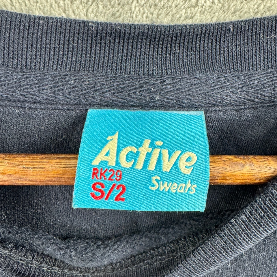 Menzies Aviación Aeroespacial Hombre Mediana M Negra Sudadera Manga Larga Foto 3 de 4