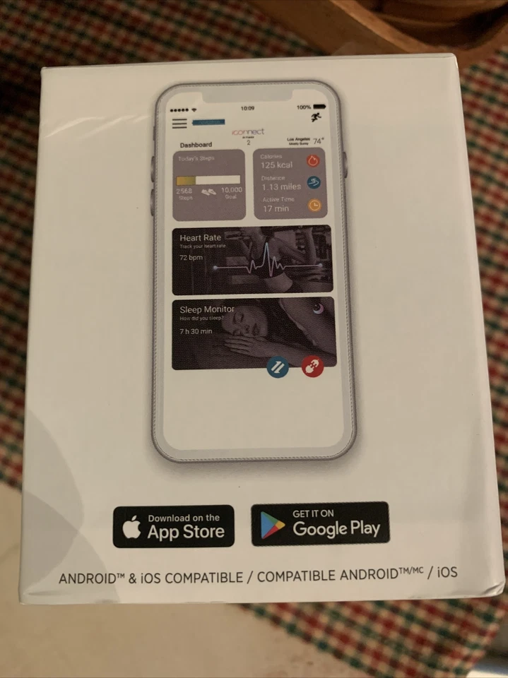 iConnect by Timex Active Smartwatch Heart Rate Notifications & Activity - Image 2 of 4