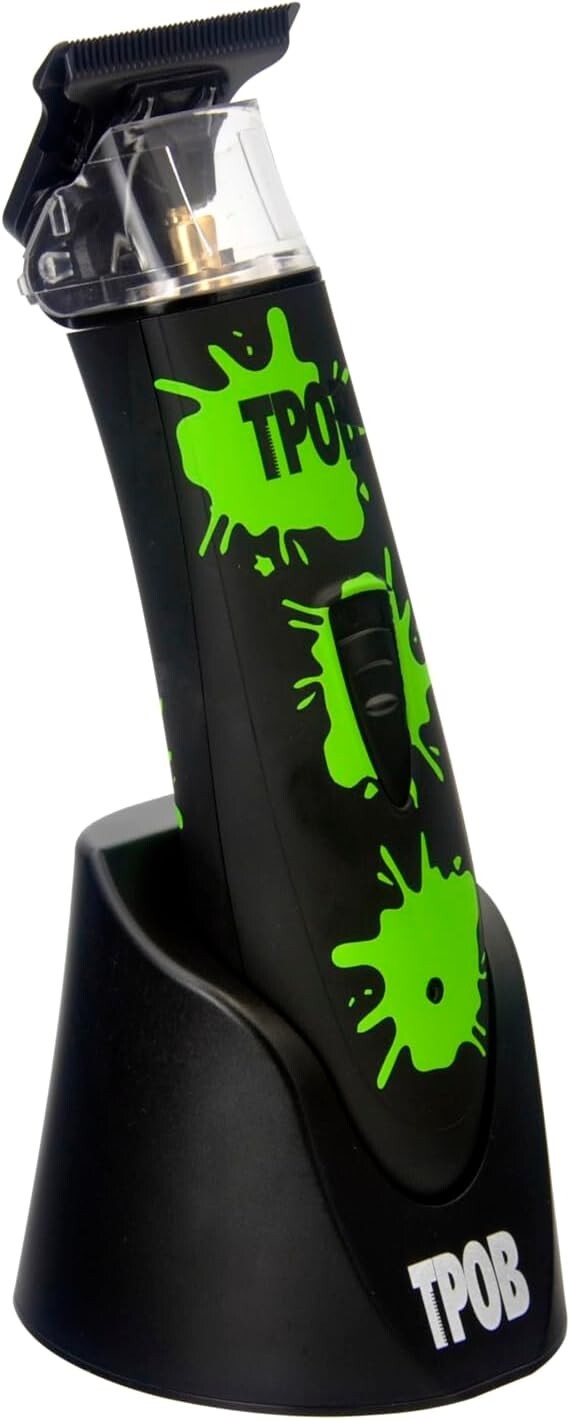 Premium Black Clipper & Trimmer Box Set - All Hair Types with Guards Included