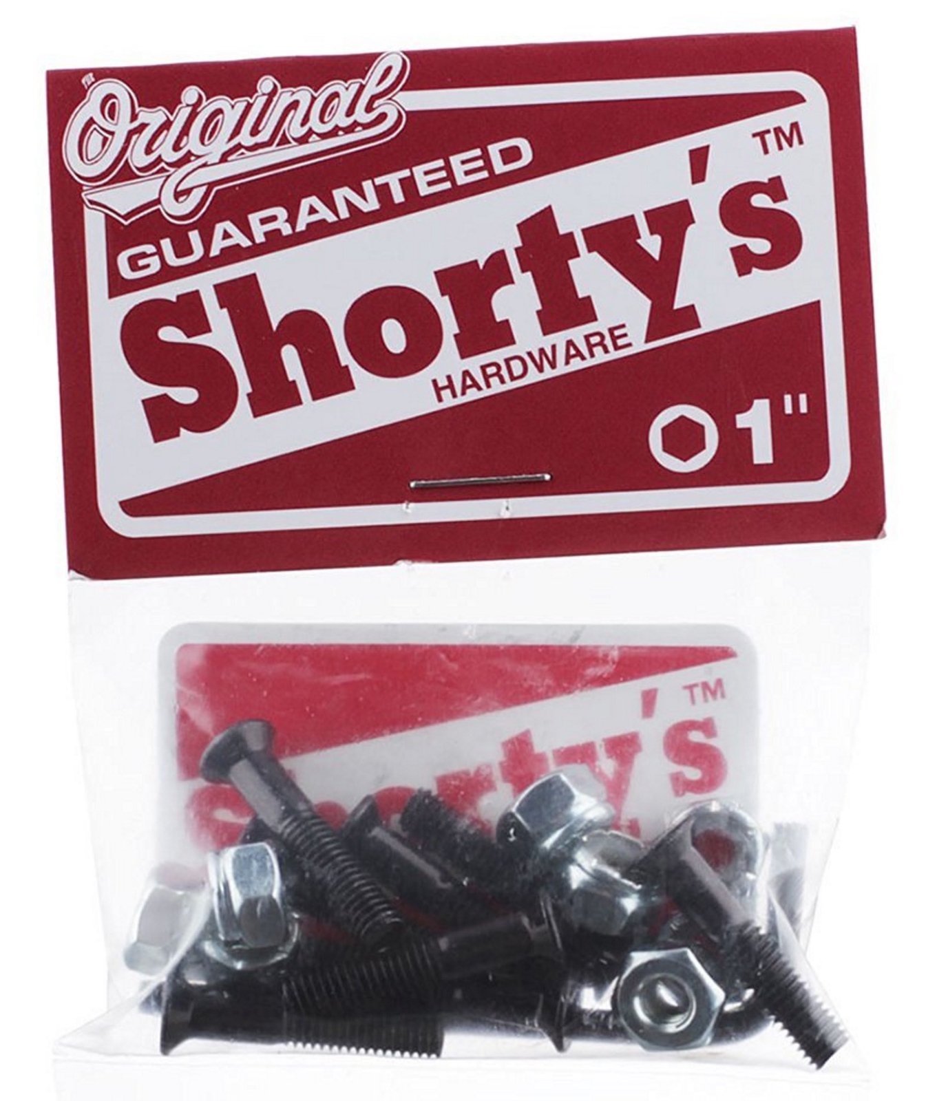 Shorty's Skateboard Hardware, 1 inch Allen Hex Head Hardware