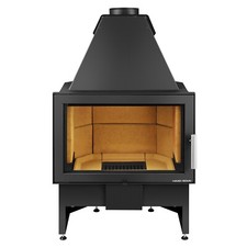 Haas+Sohn Kamineinsatz Komfort IV Heizeinsatz 8 kW Einsatz Holzofen Kamin Ofen