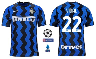 Trikot Nike Inter Mailand 2020-2021 Home Vidal 22 I Champions