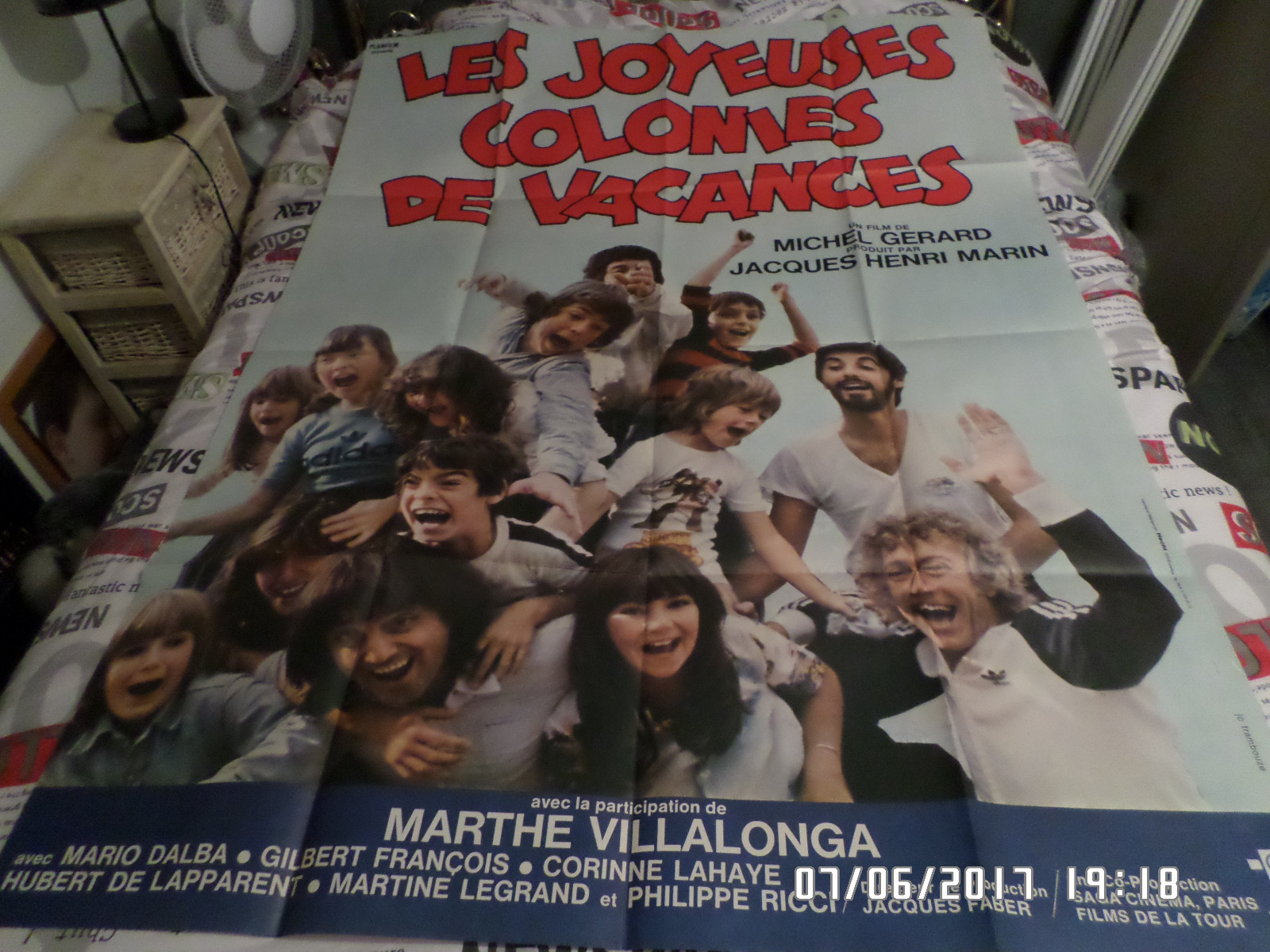 AFFICHE DALBA / LES JOYEUSES COLONIES DE VACANCES eBay